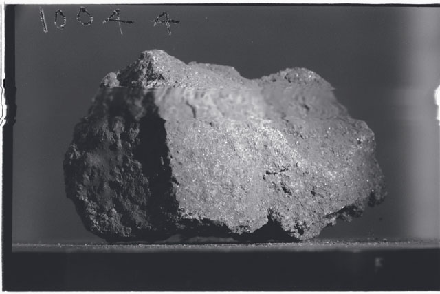 Black and white stereo photograph of Apollo 11 Sample(s) 10044.