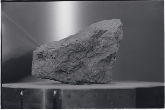 Black and white Processing photograph of Apollo 11 Sample(s) 10049.