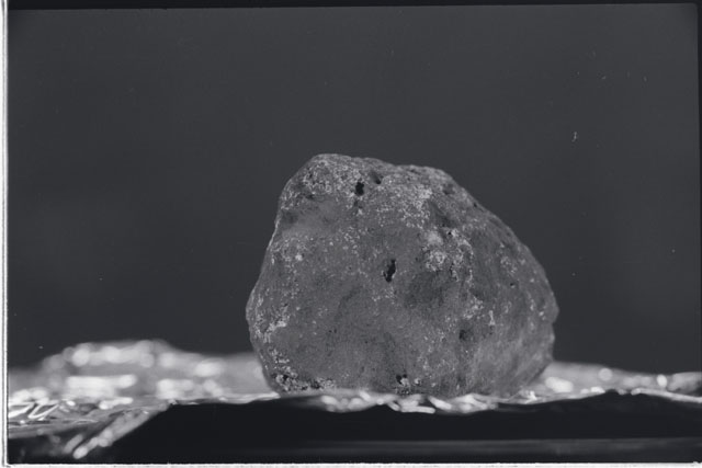 Black and white Processing photograph of Apollo 11 Sample(s) 10050.