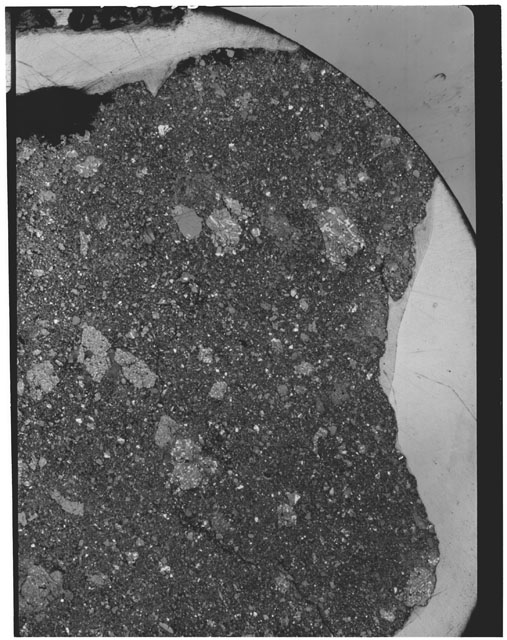 Thin Section photograph of Apollo 11 sample(s) 10046,0