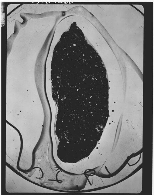 Thin Section photograph of Apollo 11 sample(s) 10019,0
