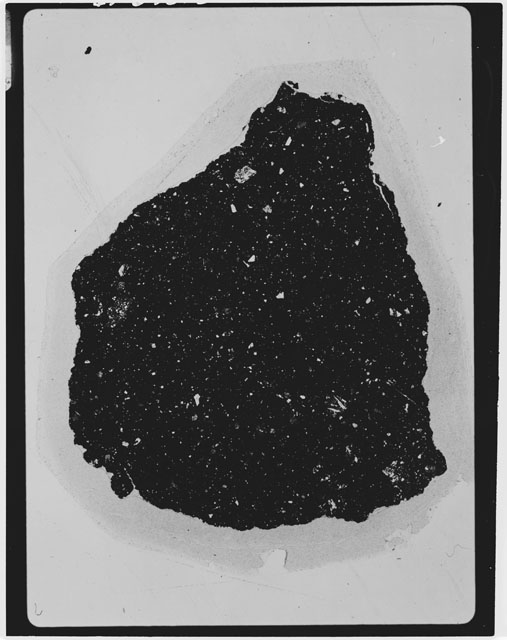 Thin Section photograph of Apollo 11 sample(s) 10021,0