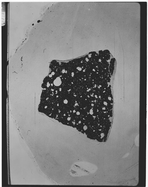 Thin Section photograph of Apollo 11 sample(s) 10057,0