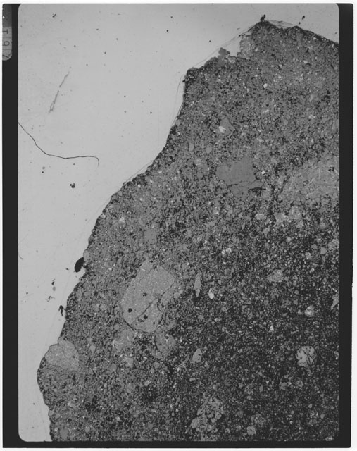 Thin Section photograph of Apollo 11 sample(s) 10046,0