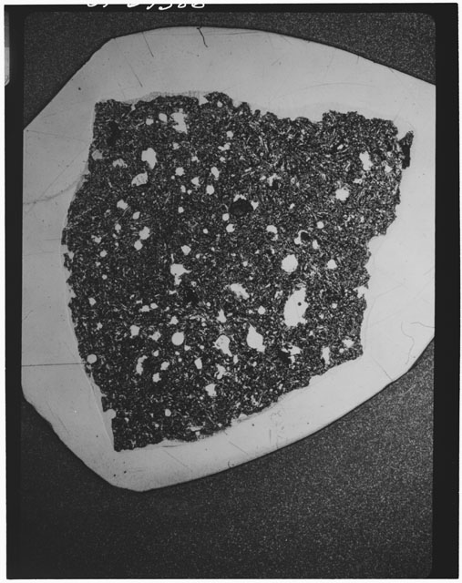 Thin Section photograph of Apollo 11 sample(s) 10057,0