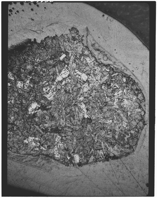 Thin Section photograph of Apollo 11 sample(s) 10058,0