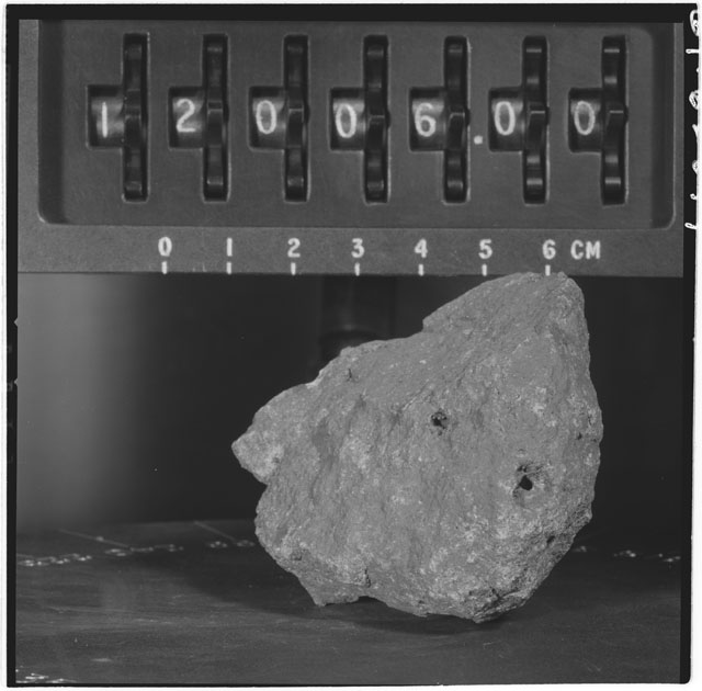 Black and white stereo photograph of Apollo 12 Sample 12006.