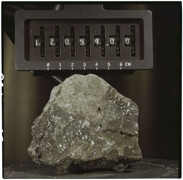 Color Processing photograph of Apollo 12 Sample(s) 12054,0.