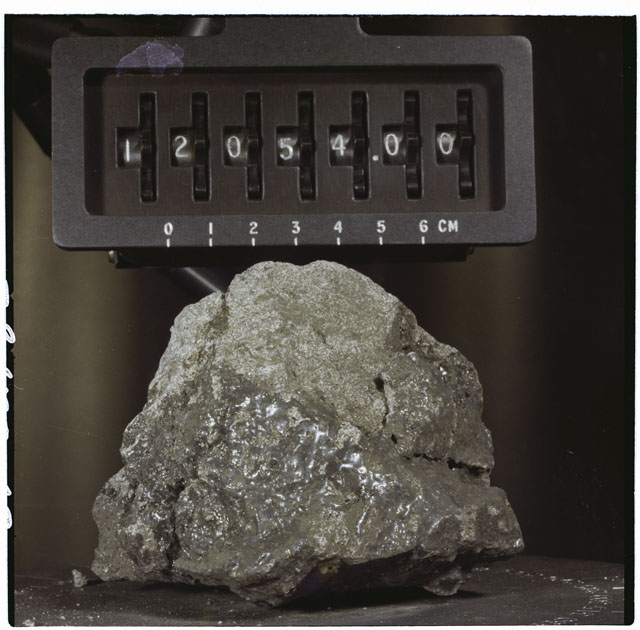 Color Processing photograph of Apollo 12 Sample(s) 12054,0.