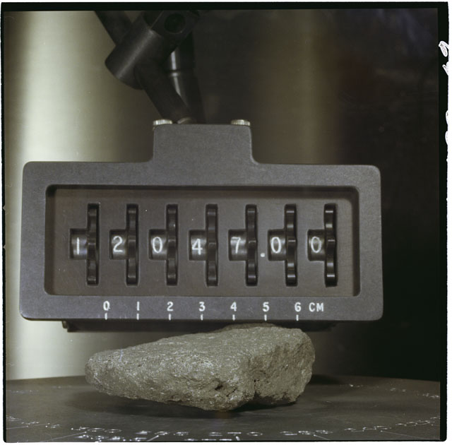 Color Processing photograph of Apollo 12 Sample(s) 12047,0.