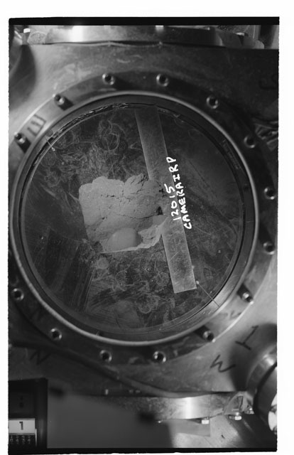 Black and white stereo photograph of Apollo 12 Sample 12015 using Camera I angle R.