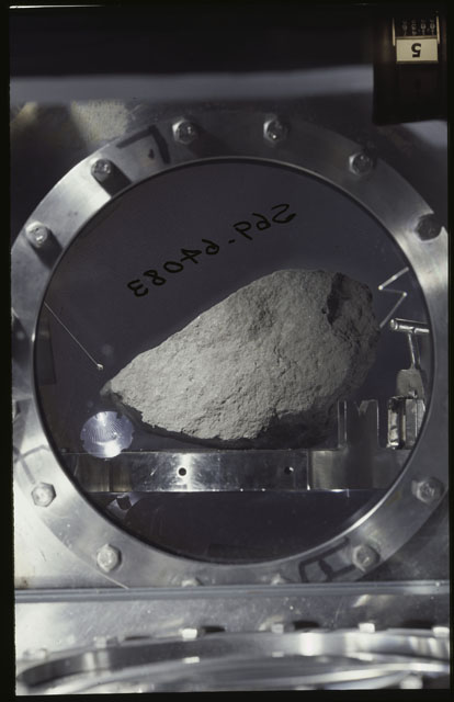 Color Processing photograph of Apollo 12 Sample(s) 12022,0.