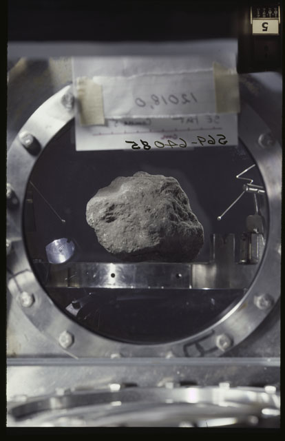 Color Processing photograph of Apollo 12 Sample(s) 12018,0.