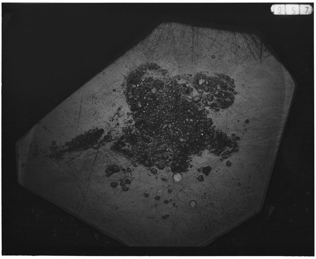 Black and white Thin Section photograph of Apollo 12 Sample(s) 12034,41.