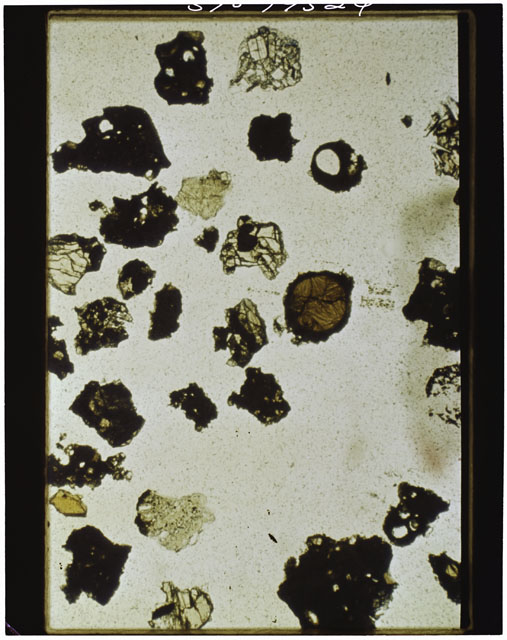 Thin Section photograph of Apollo 11 sample(s) 10085,91