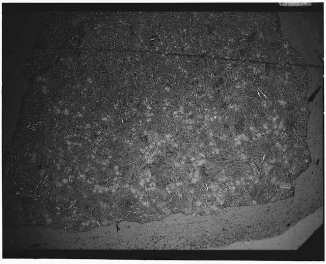 Black and white mosiac Thin Section photograph of Apollo 12 Sample(s) 12022,6.