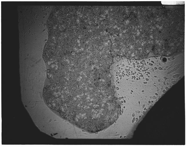 Black and white mosiac Thin Section photograph of Apollo 12 Sample(s) 12022,12.