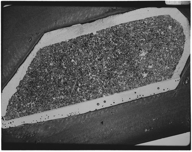 Black and white Thin Section photograph of Apollo 12 Sample(s) 12002,159.