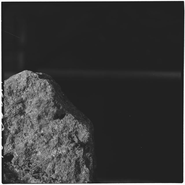 Black and white mosiac Processing photograph of Apollo 12 Sample(s) 12075,0.