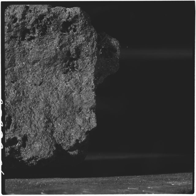 Black and white mosiac Processing photograph of Apollo 12 Sample(s) 12075,0.