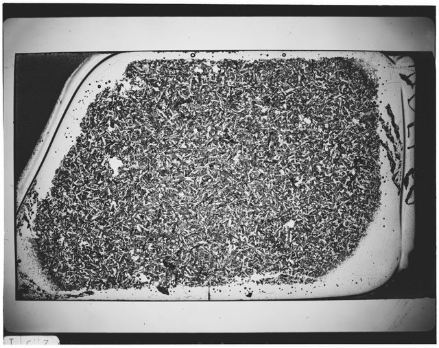 Black and white Thin Section photograph of Apollo 12 Sample(s) 12051,53.