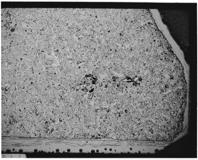 Black and white Thin Section photograph of Apollo 12 Sample(s) 12051,55.