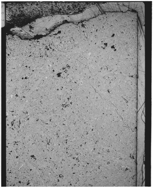 Black and white mosaic Thin Section photograph of Apollo 12 Sample(s) 12065,95 using reflective light.