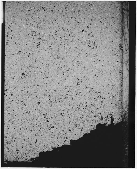 Black and white mosaic Thin Section photograph of Apollo 12 Sample(s) 12065,94 using reflective light.