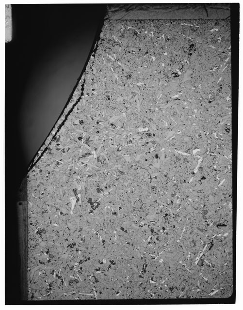 Black and white Thin Section photograph of Apollo 12 Sample(s) 12051,56.