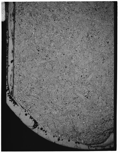 Black and white mosaic Thin Section photograph of Apollo 12 Sample(s) 12065,109 using transmitted light.