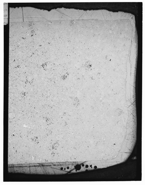 Black and white mosiac Thin Section photograph of Apollo 12 Sample(s) 12022,111.