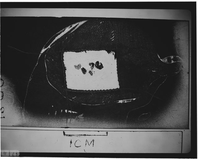 Thin section photograph of Apollo 12 sample 12001,0.
