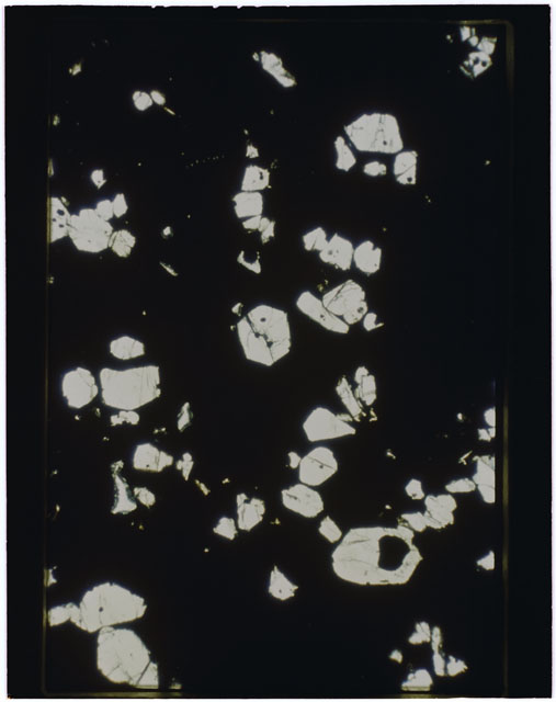 Color Thin Section photograph of Apollo 12 Sample(s) 12008,19.