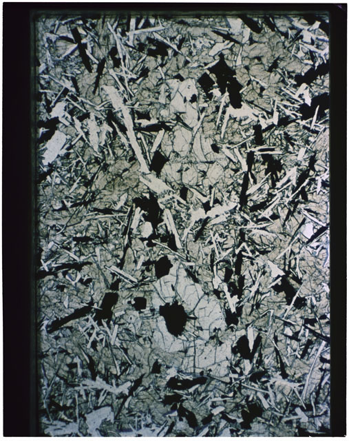 Thin Section photograph of Apollo 11 sample(s) 10021,40