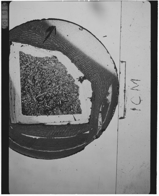 Black and white Thin Section photograph of Apollo 12 Sample(s) 12055,9.