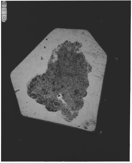 Black and white Thin Section photograph of Apollo 12 Sample(s) 12034,44.