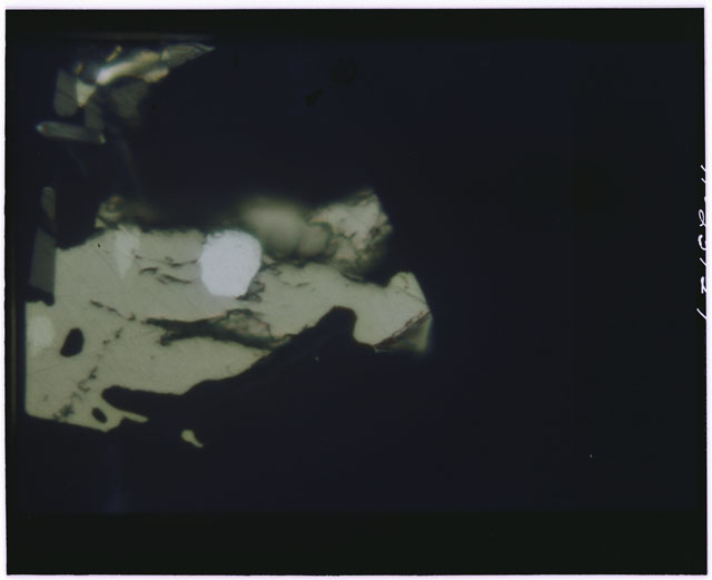 Thin Section Color Photo of Apollo 14 Sample 14310