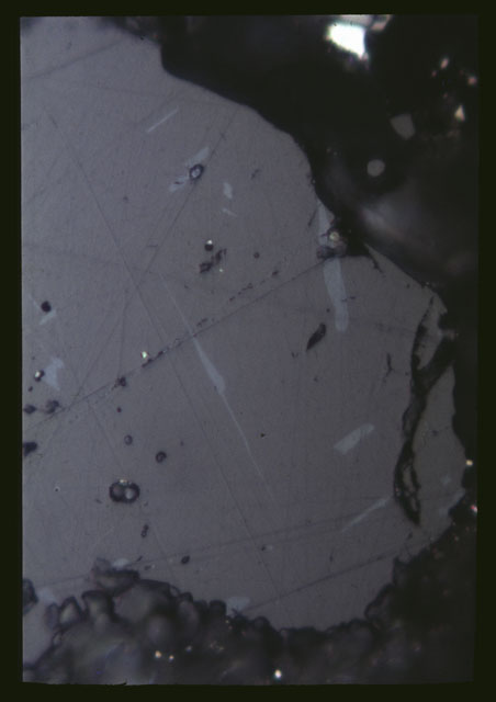 Thin Section Color Photo of Apollo 14 Sample 14308