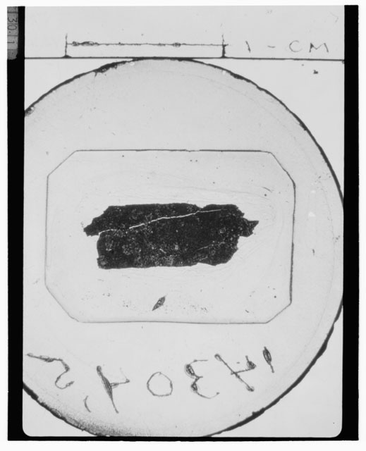 Black and white Thin Section photograph of Apollo 14 Sample(s) 14304,5.