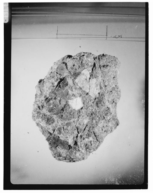 Black and White Processing Photo of Apollo 14 Sample 14321,15