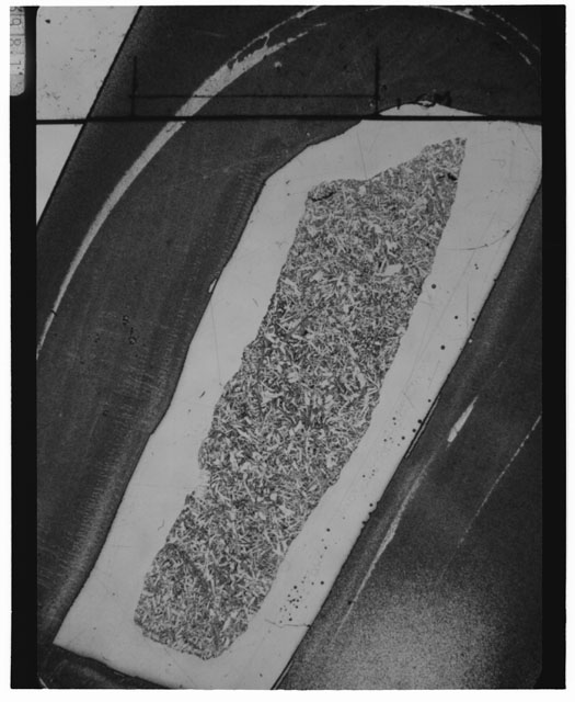 Black and white Thin Section photograph of Apollo 14 Sample(s) 14310,30.