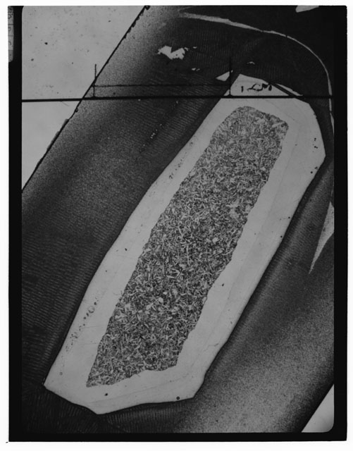 Black and white Thin Section photograph of Apollo 14 Sample(s) 14310,29.