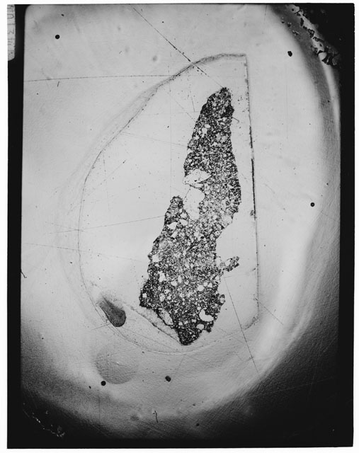 Black and white Thin Section photograph of Apollo 14 Sample(s) 14049,10.
