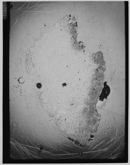 Black and white Thin Section photograph of Apollo 14 Sample(s) 14305,23.