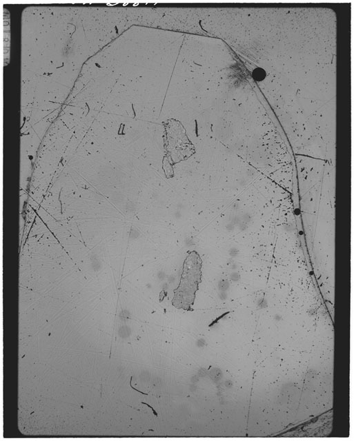 Black and white Thin Section photograph of Apollo 14 Sample(s) 14313,21.