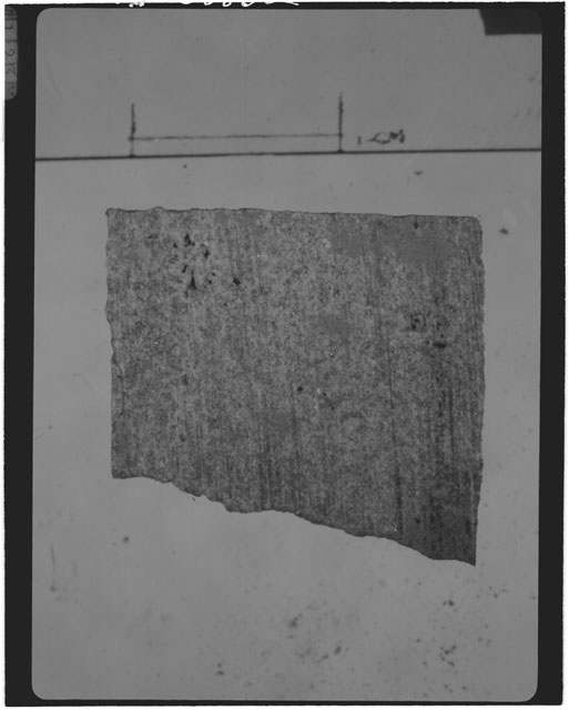 Black and White Processing Photo of Apollo 14 Sample 14321,162