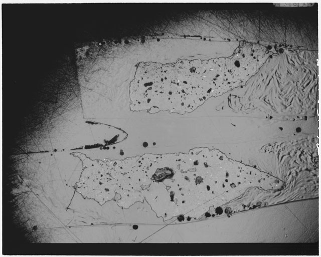 Black and white Thin Section photograph of Apollo 14 Sample(s) 14311,78.