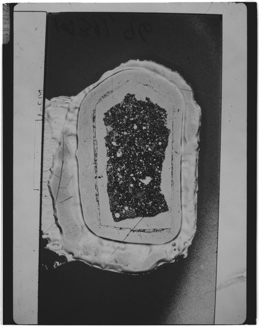 Black and white Thin Section photograph of Apollo 14 Sample(s) 14311,96.