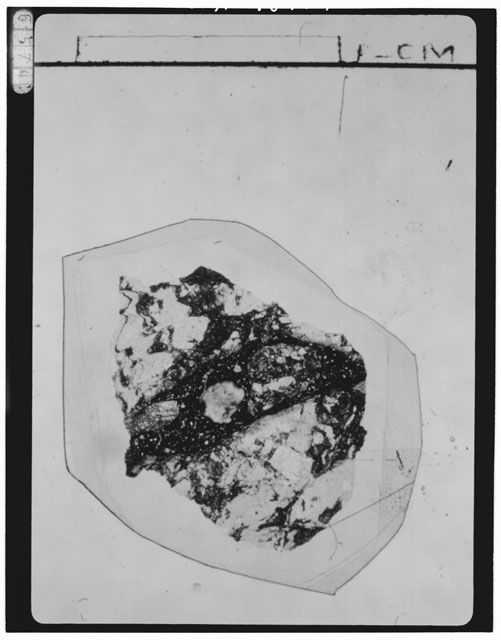Thin Section Photograph of Apollo 15 Sample(s) 15455,27