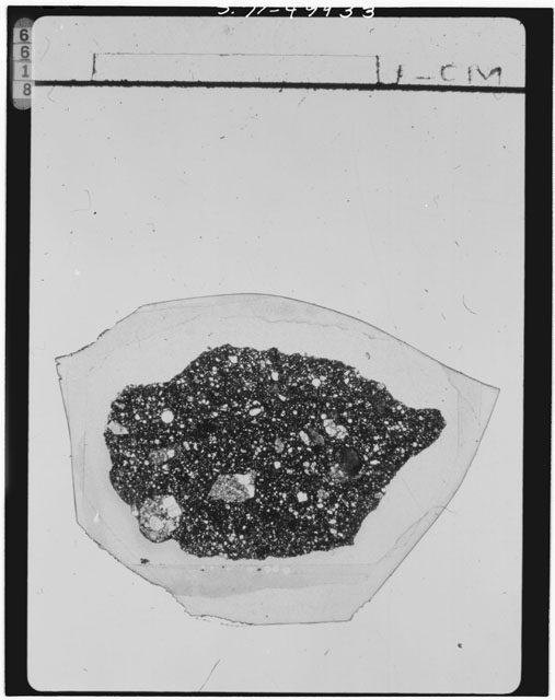 Thin Section Photograph of Apollo 15 Sample(s) 15426,19